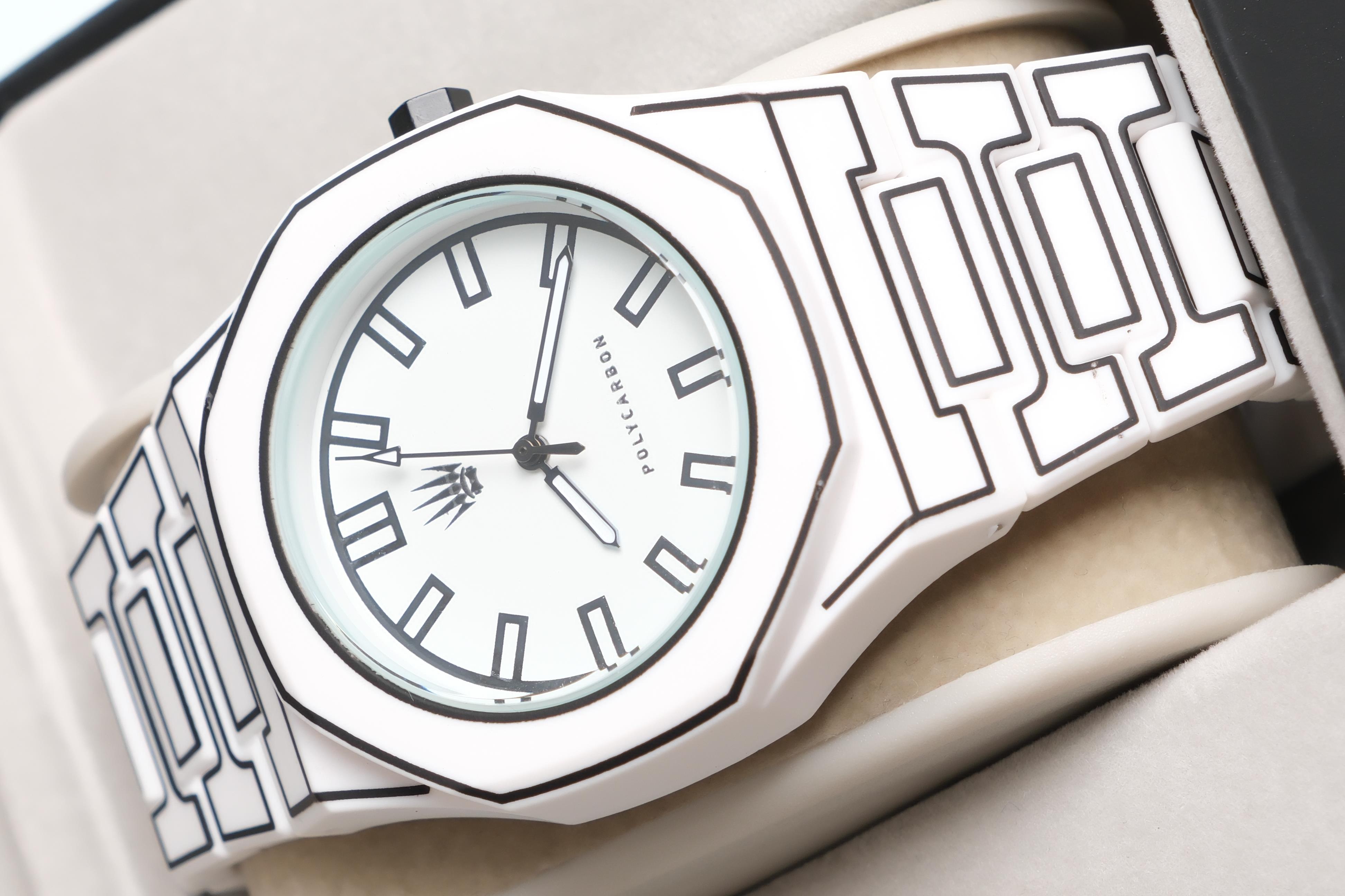 Feather Line Polycarbon White Kol SaatiWatchesWATCHOFROYALFeather lineFeather Line Polycarbon White Kol Saati