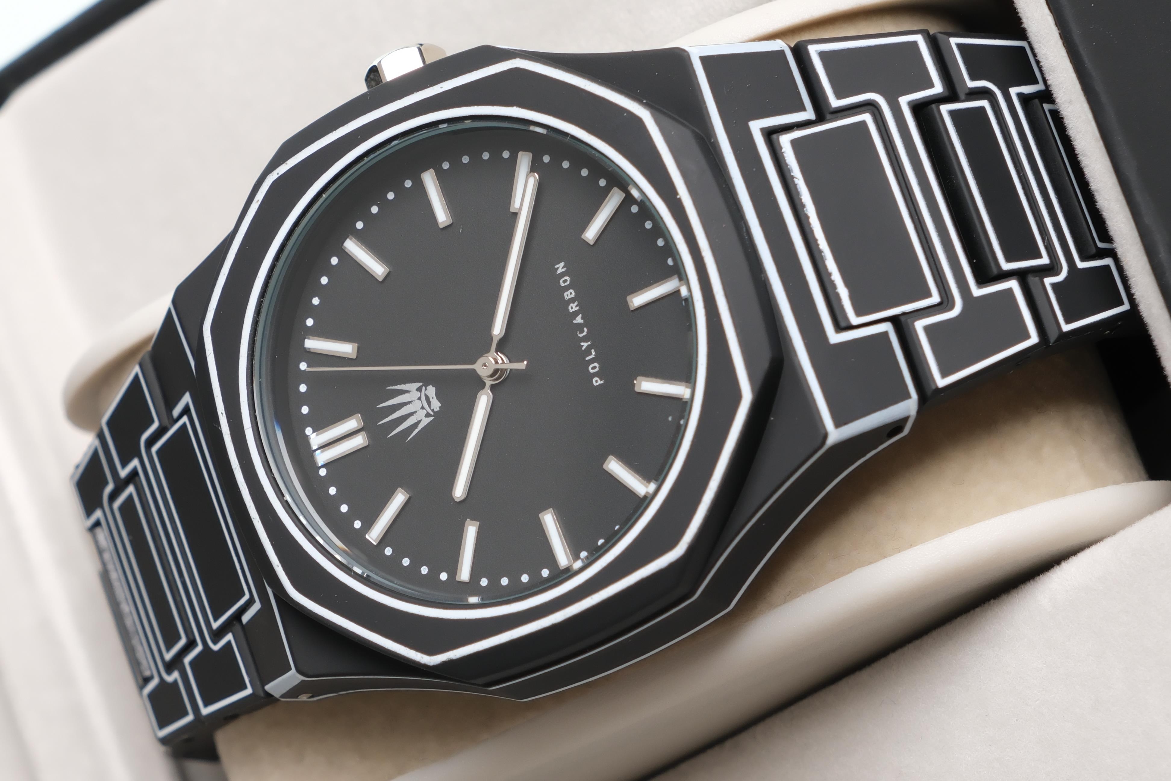 Feather Line Polycarbon Black Kol SaatiWatchesWATCHOFROYALFeather lineFeather Line Polycarbon Black Kol Saati