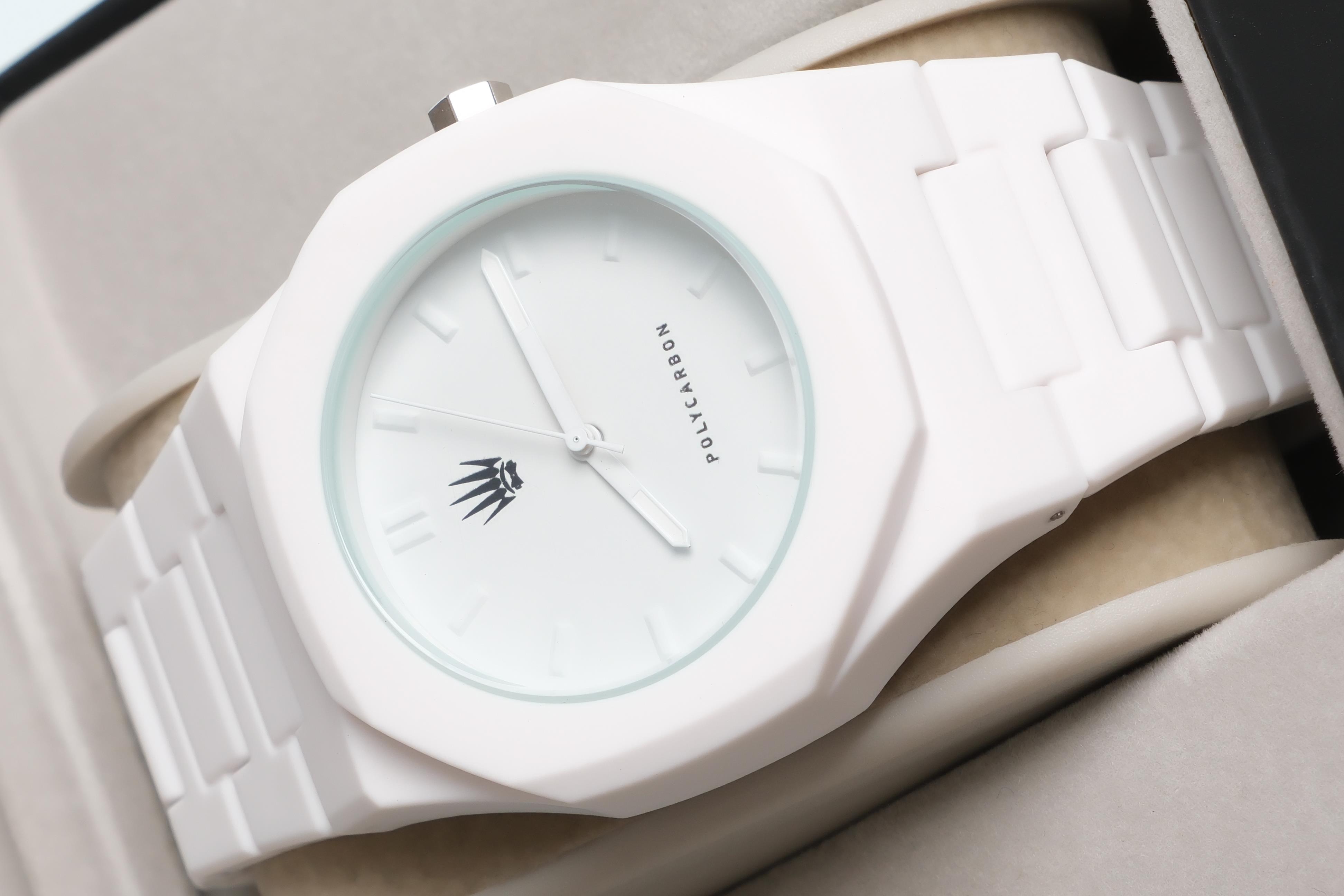 Feather Polycarbon White Kol SaatiWatchesWATCHOFROYALFeatherFeather Polycarbon White Kol Saati