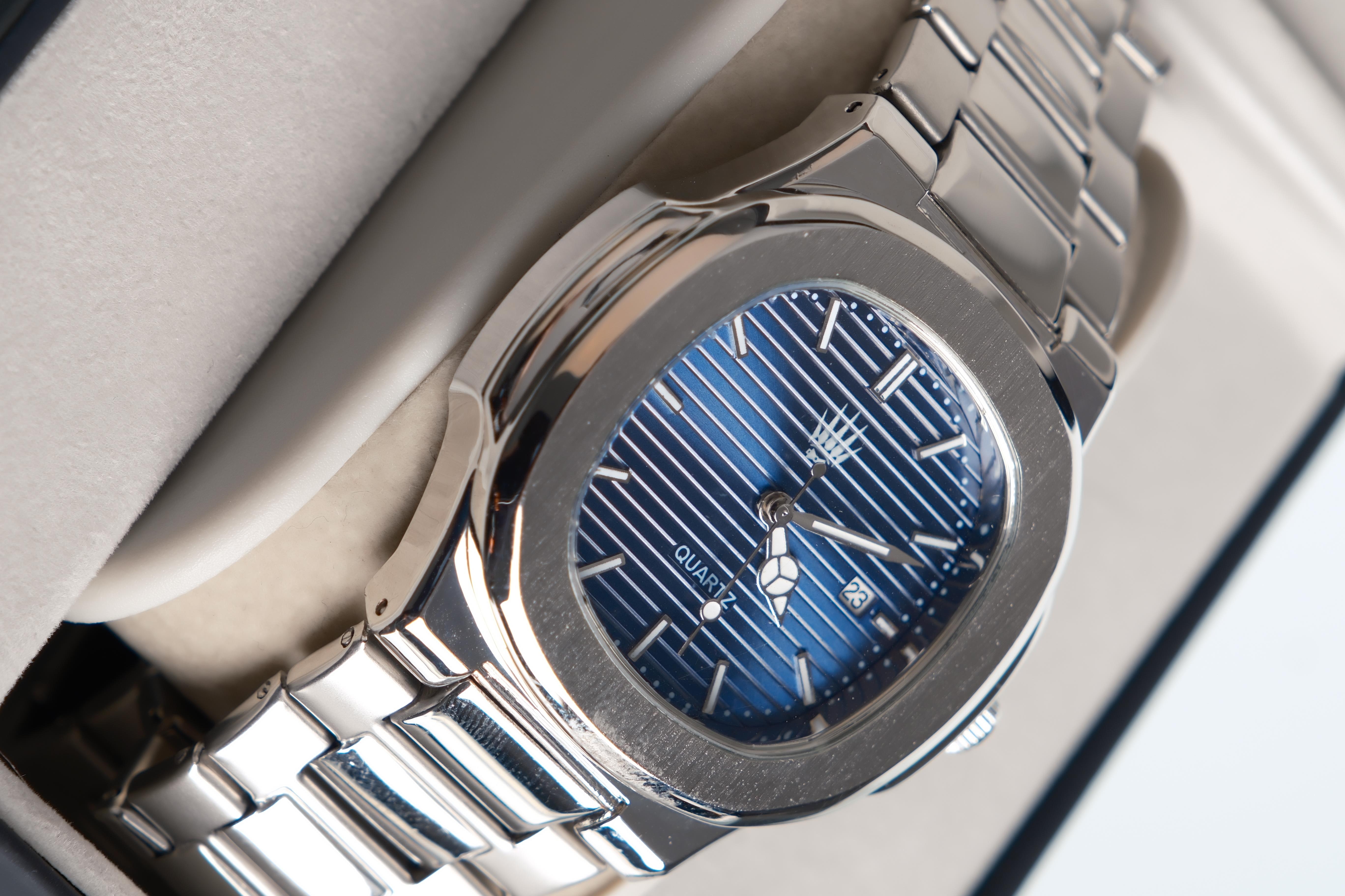 Nautilus Silver Blue Kol SaatiKol SaatiWATCHOFROYALNautilusNautilus Silver Blue Kol Saati