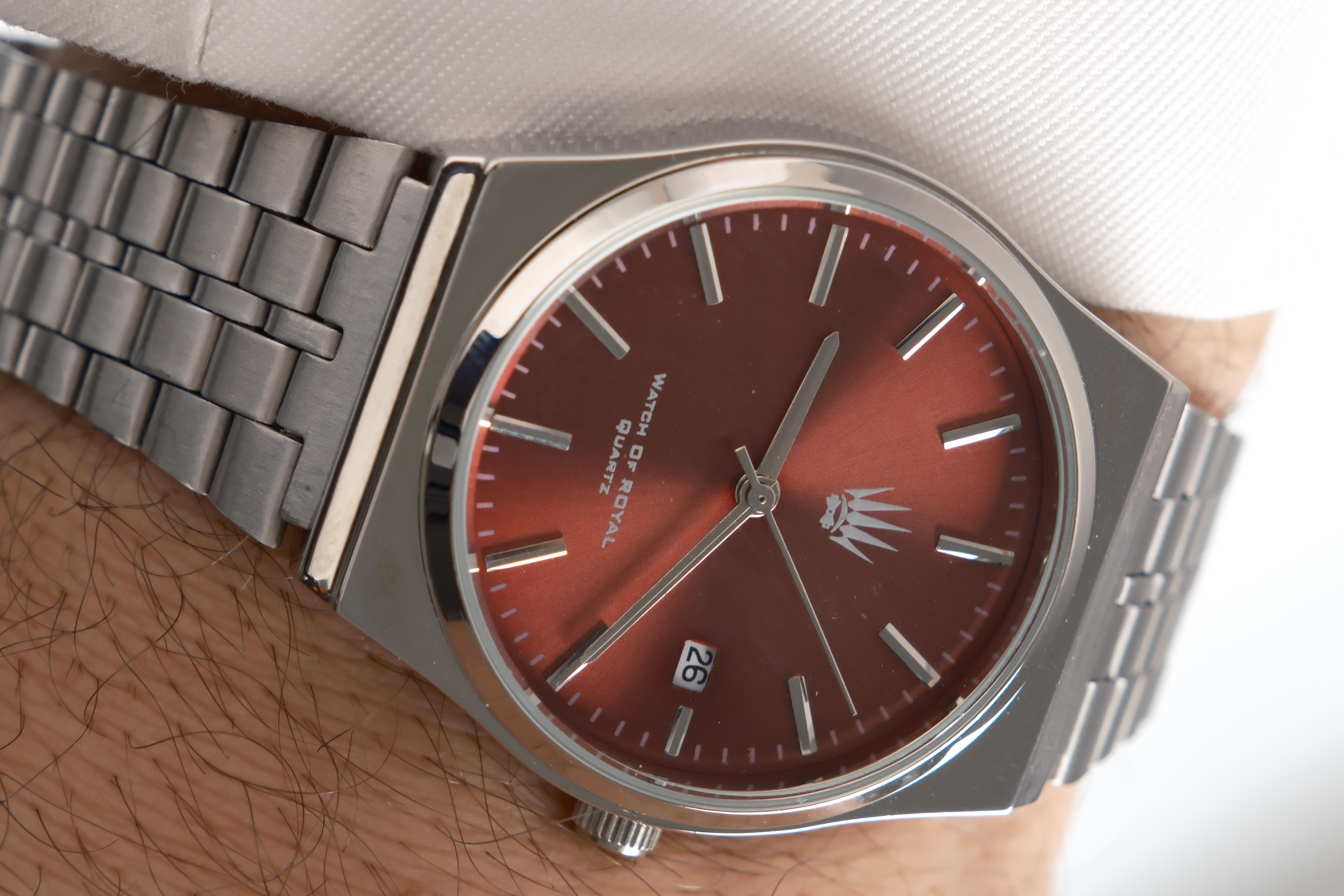 Virtus Classic Time Silver red Kol SaatiKol SaatiWATCHOFROYALVirtusClassicVirtus Classic Time Silver red Kol Saati