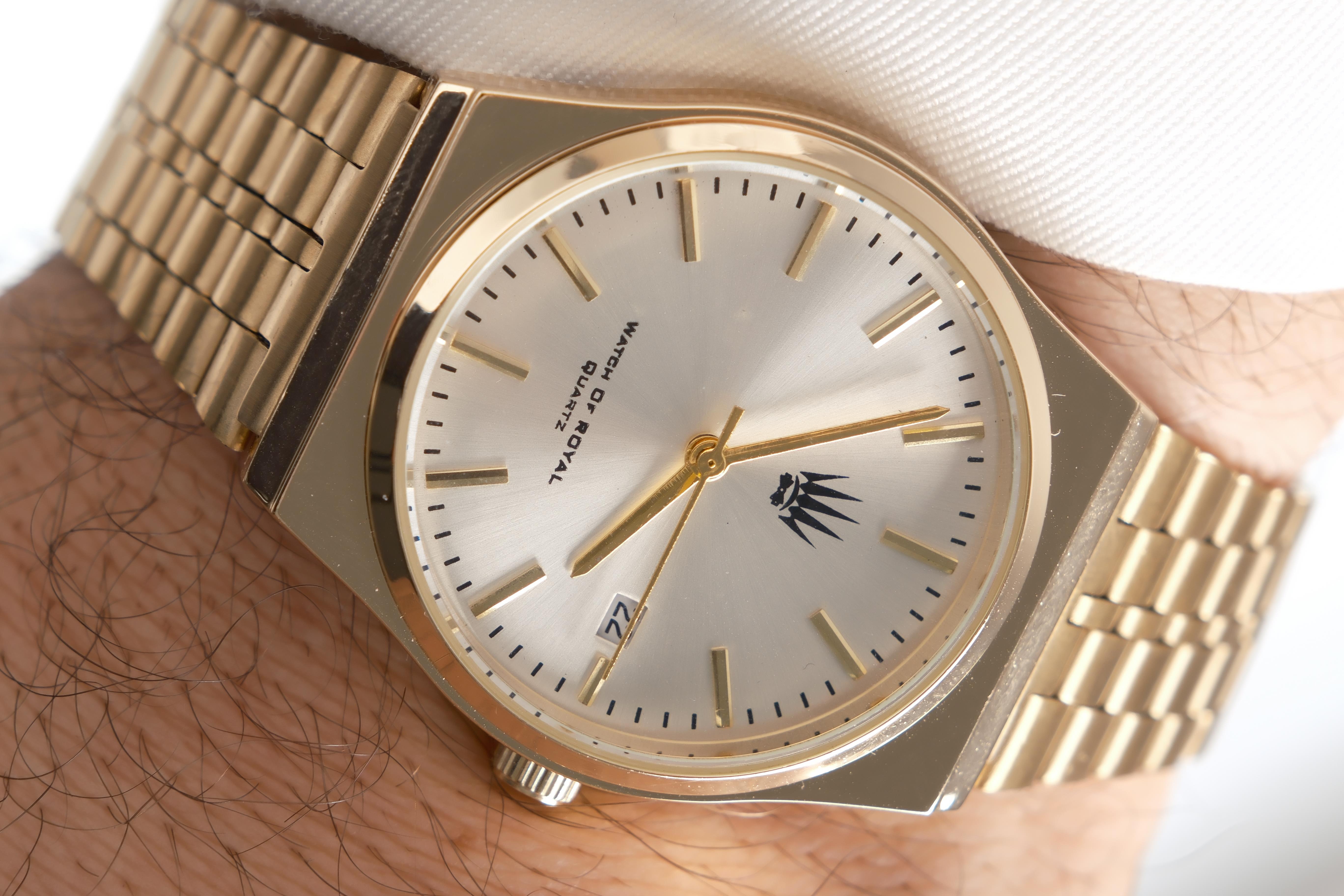 Virtus Classic Time Gold White Kol SaatiKol SaatiWATCHOFROYALVirtusClassicVirtus Classic Time Gold White Kol Saati