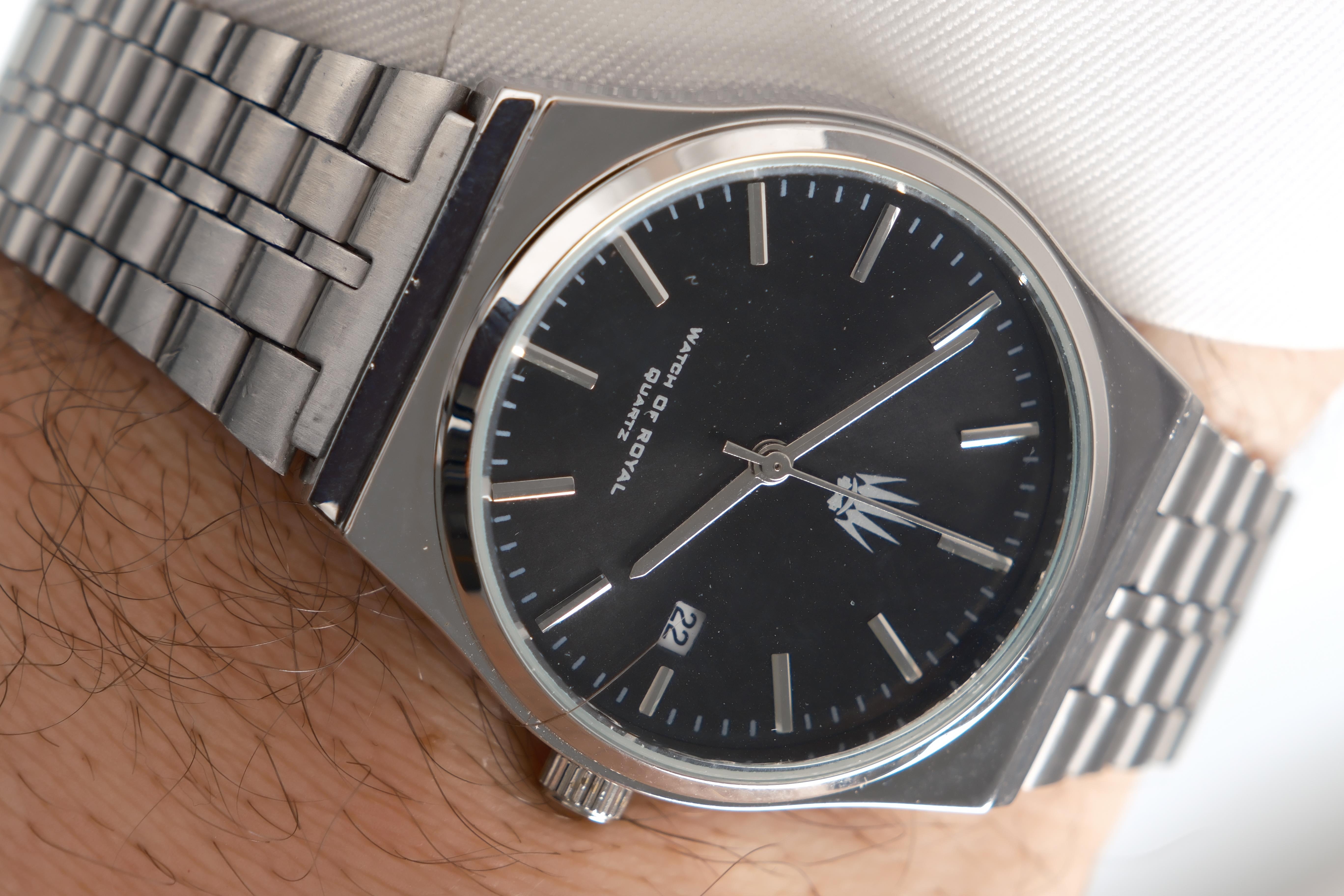Virtus Classic Time Silver Black Kol SaatiKol SaatiWATCHOFROYALVirtusClassicVirtus Classic Time Silver Black Kol Saati