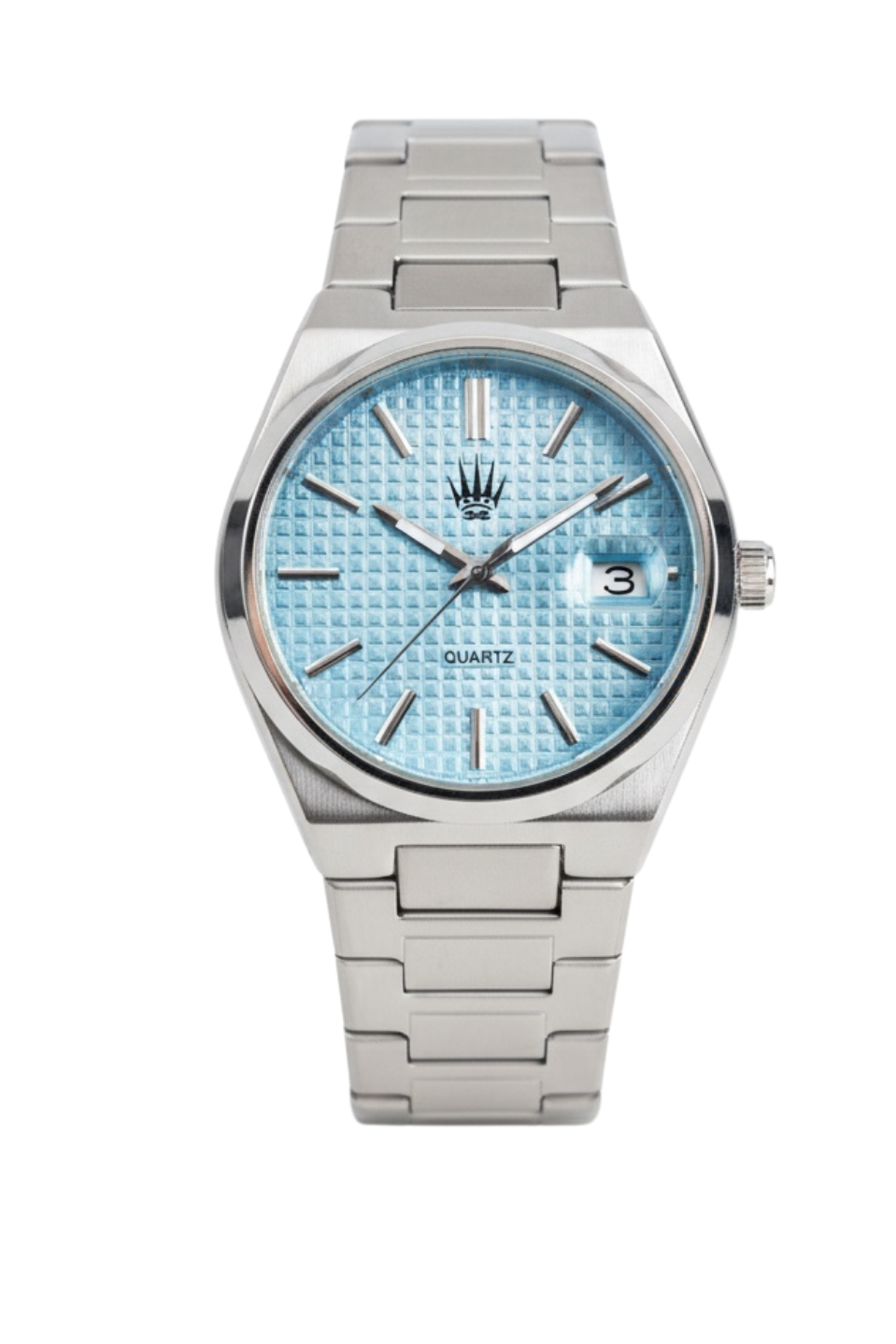 Vortex Silver Yeşil Çelik Kol Saati