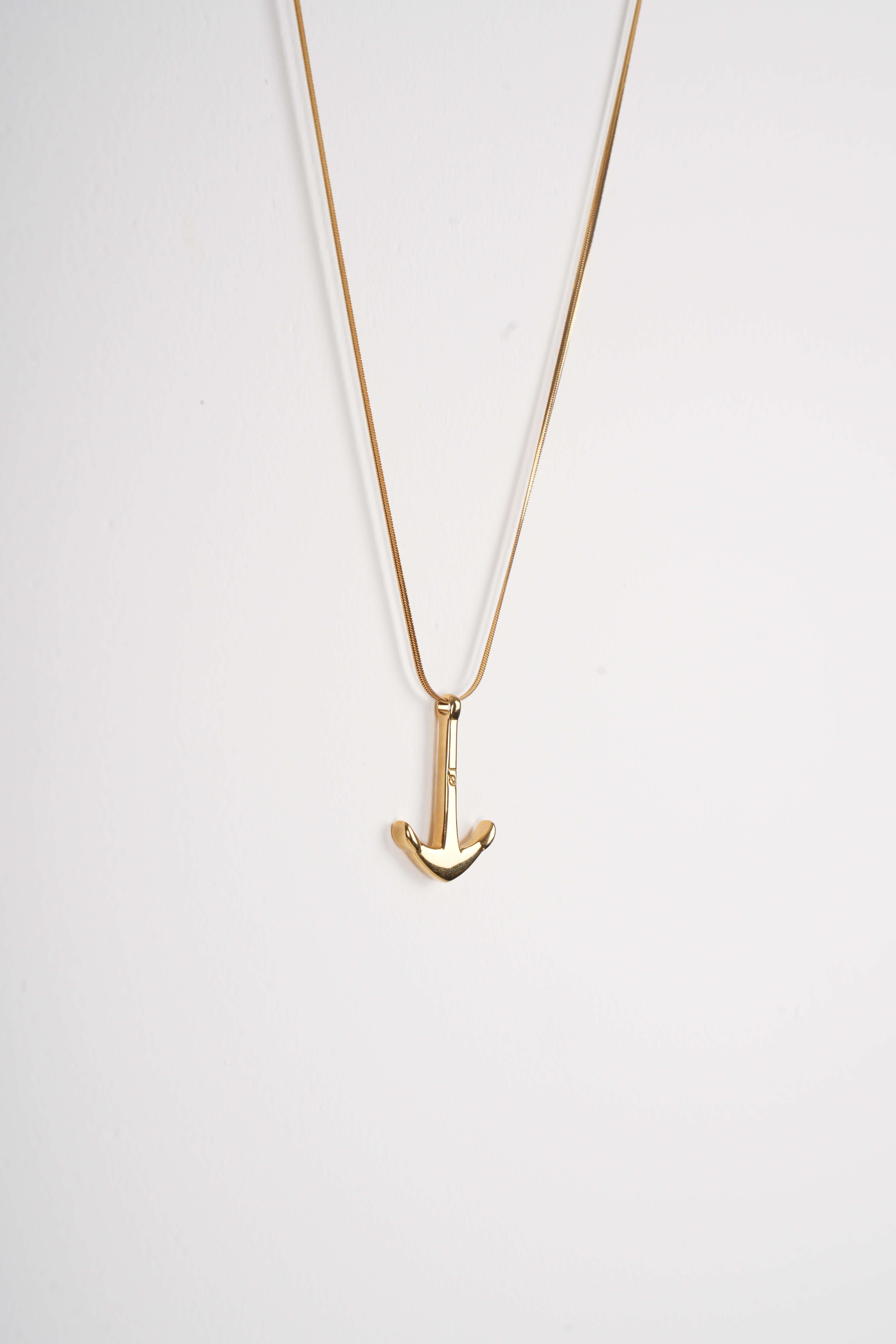 Verge Gold Zincir Çelik KolyeNecklaceWATCHOFROYALVergeVerge Gold Zincir Çelik Kolye