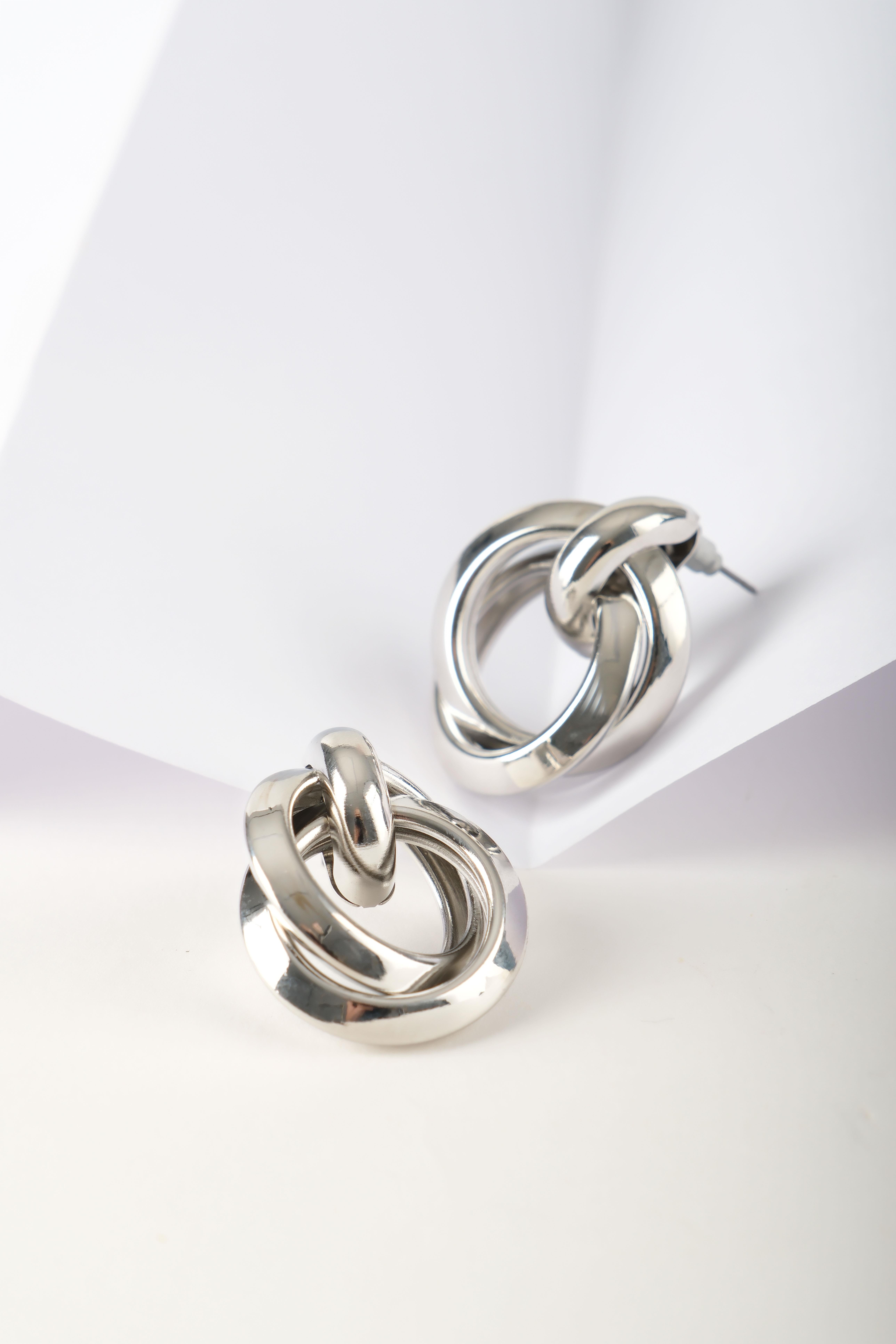 Radiance Silver Çelik KüpeKüpeWATCHOFROYALRadianceRadiance Silver Çelik Küpe