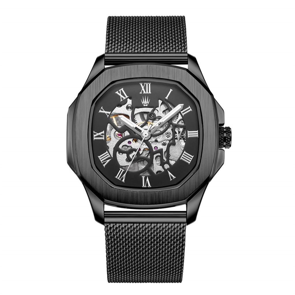 PEERLESS NUMBER AUTOMATIC BLACK KOL SAATİWATCHESROYAL WATCHESPEERLSSNMBRBLCKPEERLESS NUMBER AUTOMATIC BLACK KOL SAATİ