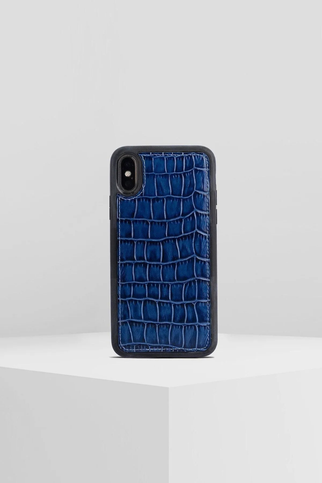 IPHONE X DESENLİ MAVİ LEATHER KILIFTelefon CüzdanıWATCHOFROYALDSNLXBLUEIPHONE X DESENLİ MAVİ LEATHER KILIF