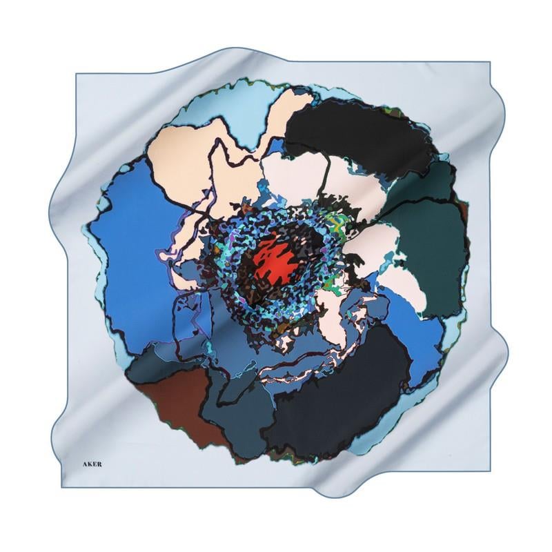 AKER İpek Eşarp Aker İpek Krep Saten  322_modest