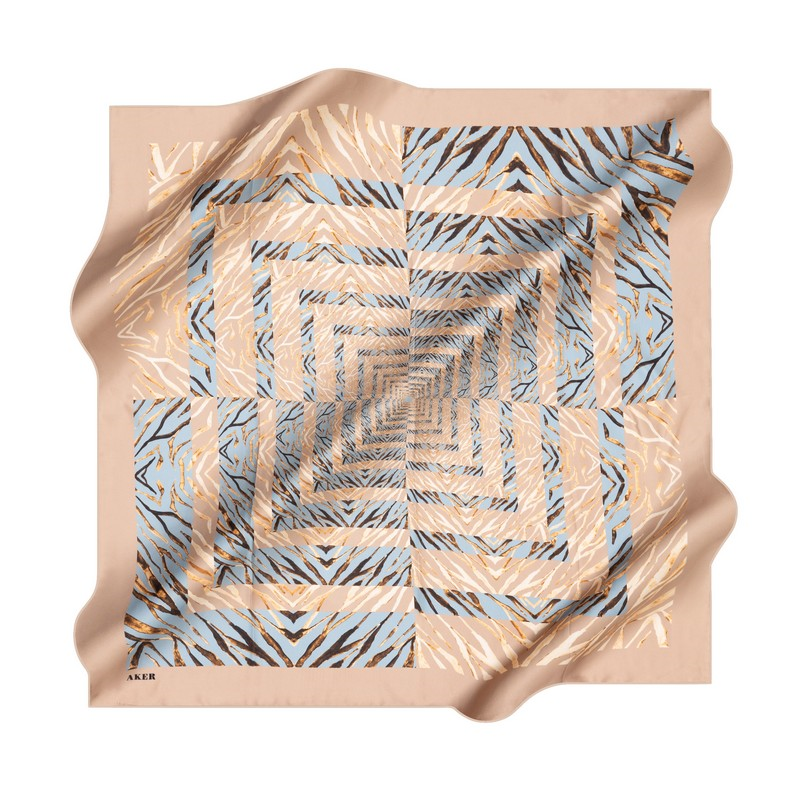 AKER İpek Eşarp İpek Krep Saten  331_modest