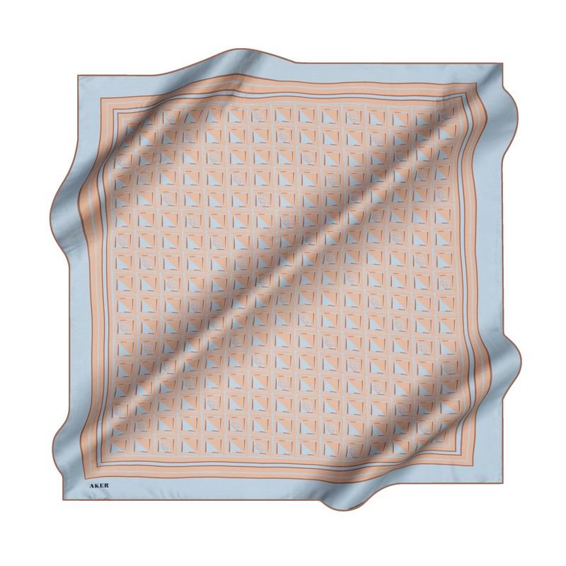 AKER İpek Eşarp İpek Krep Saten  333_modest