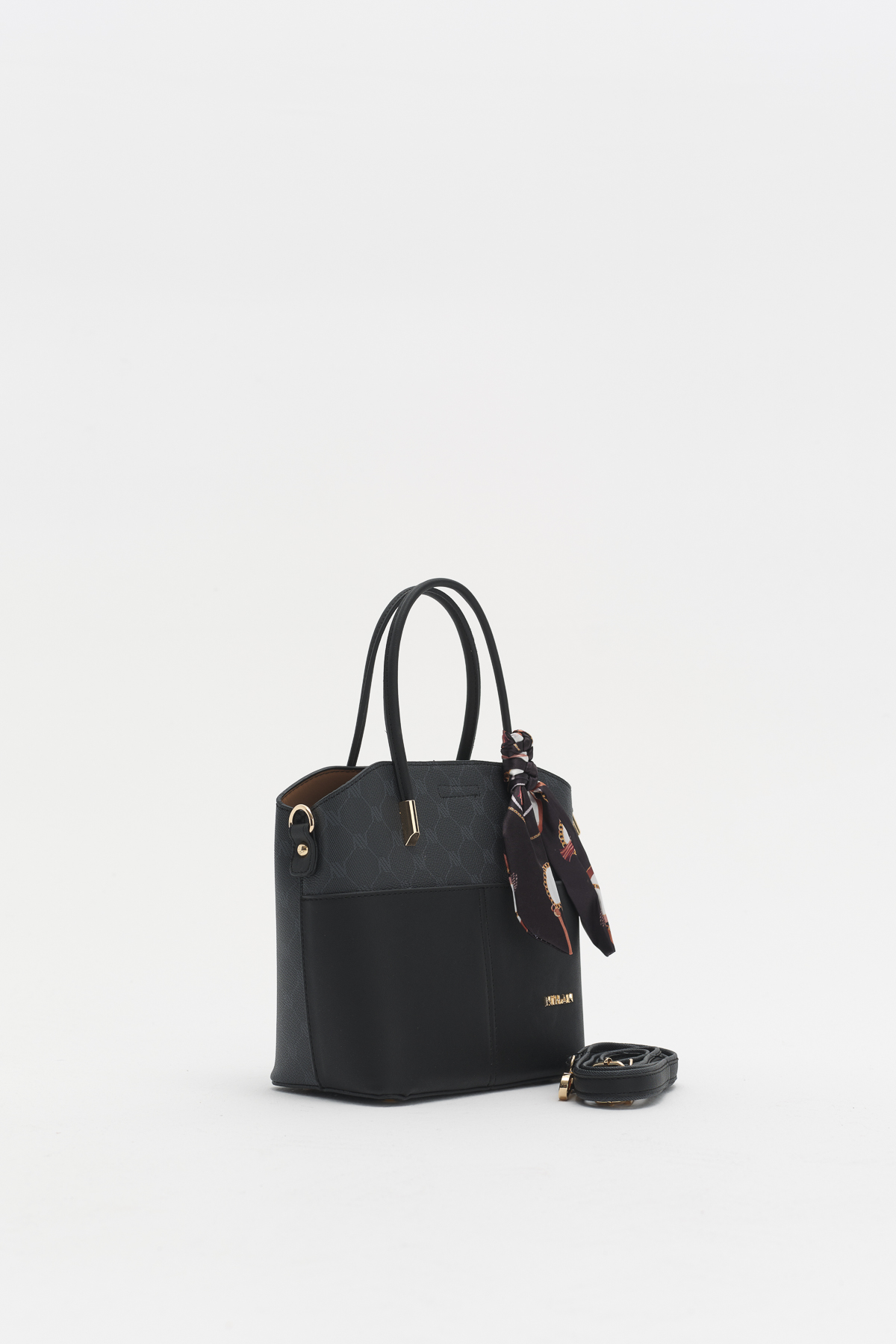 Monogram Tote Çanta  Siyah