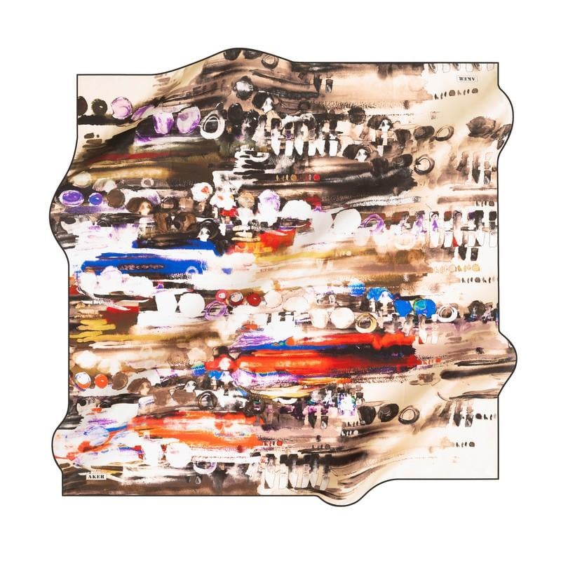 AKER İpek Eşarp Aker İpek Krep Saten  311_modest