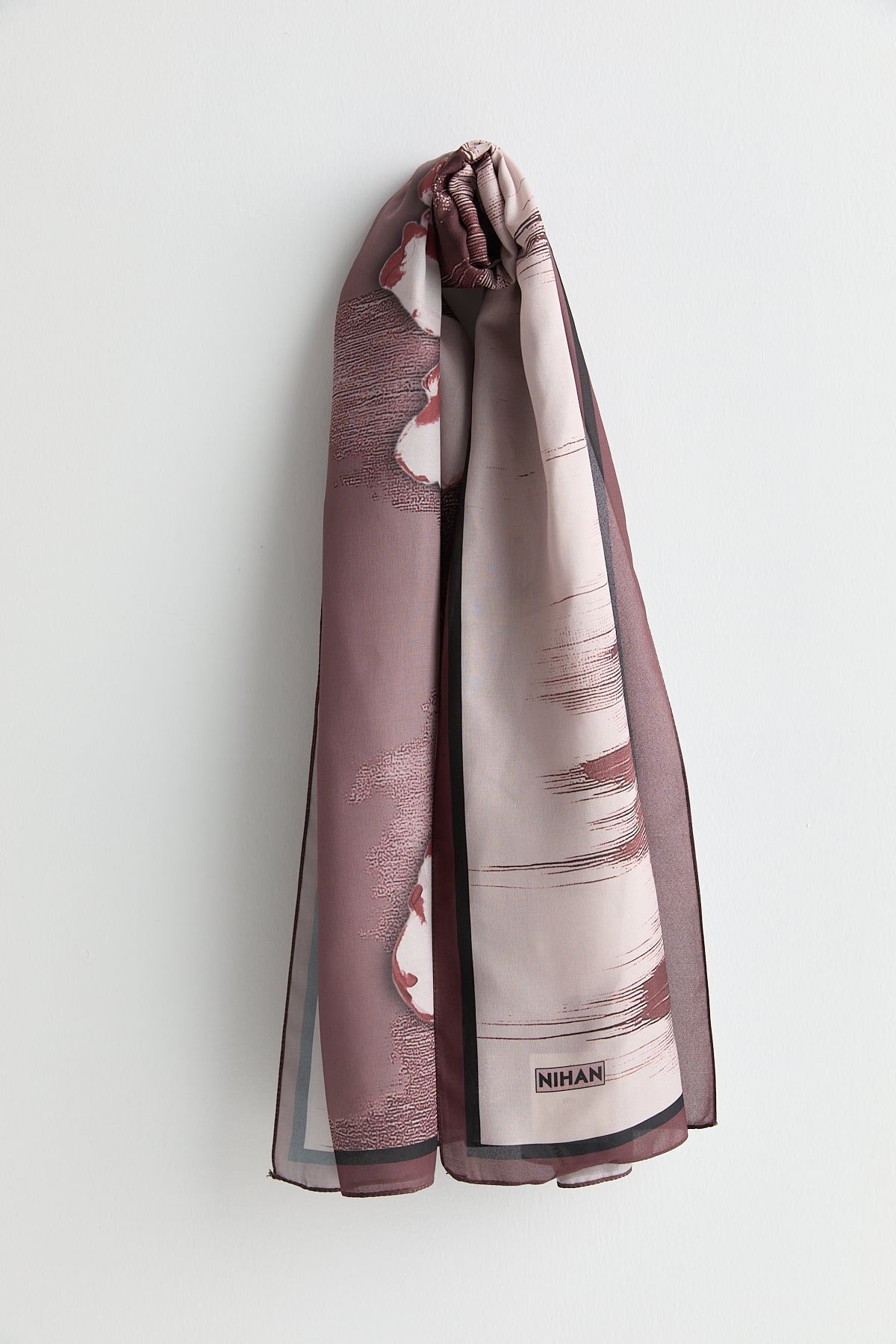 Floş Natural Fly Şal  Tarçın