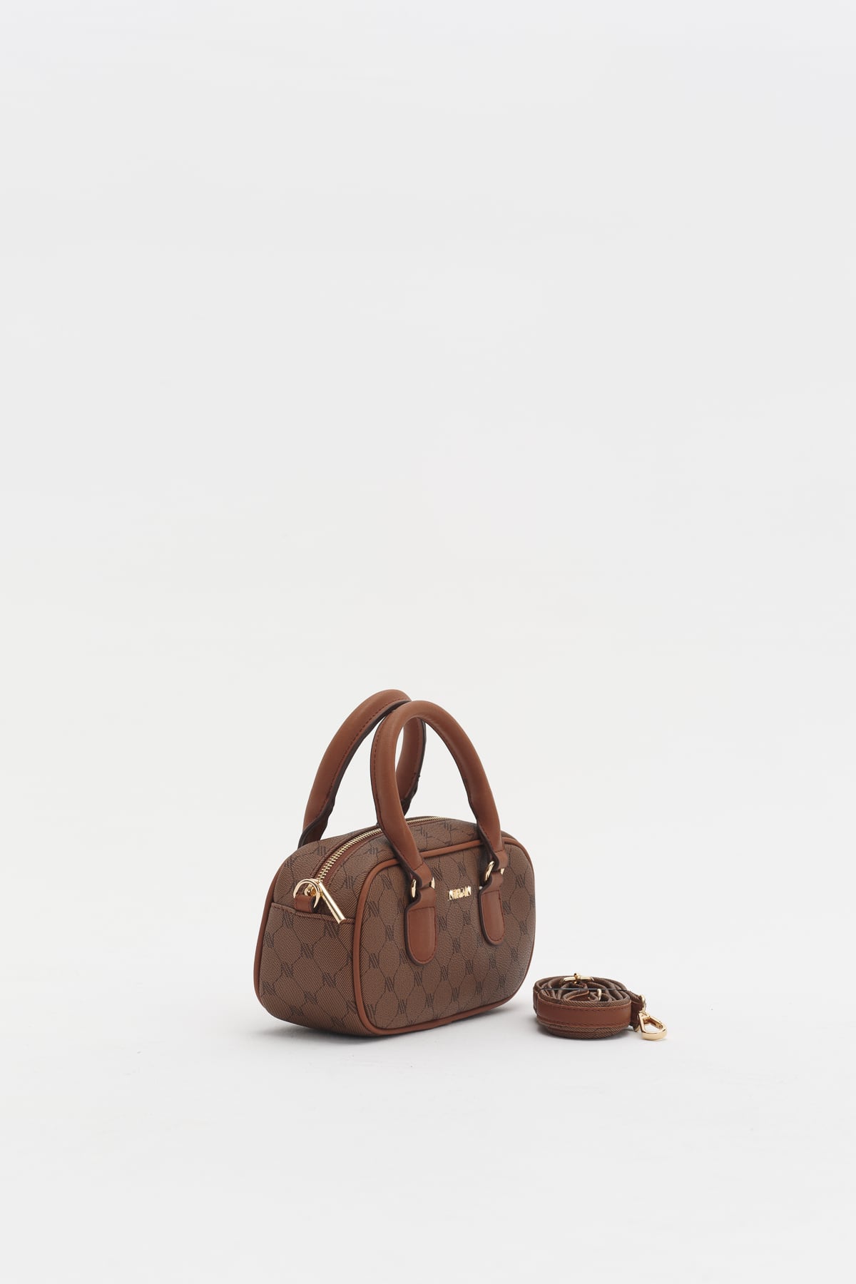 Monogram Çapraz Askılı Çanta  Taba