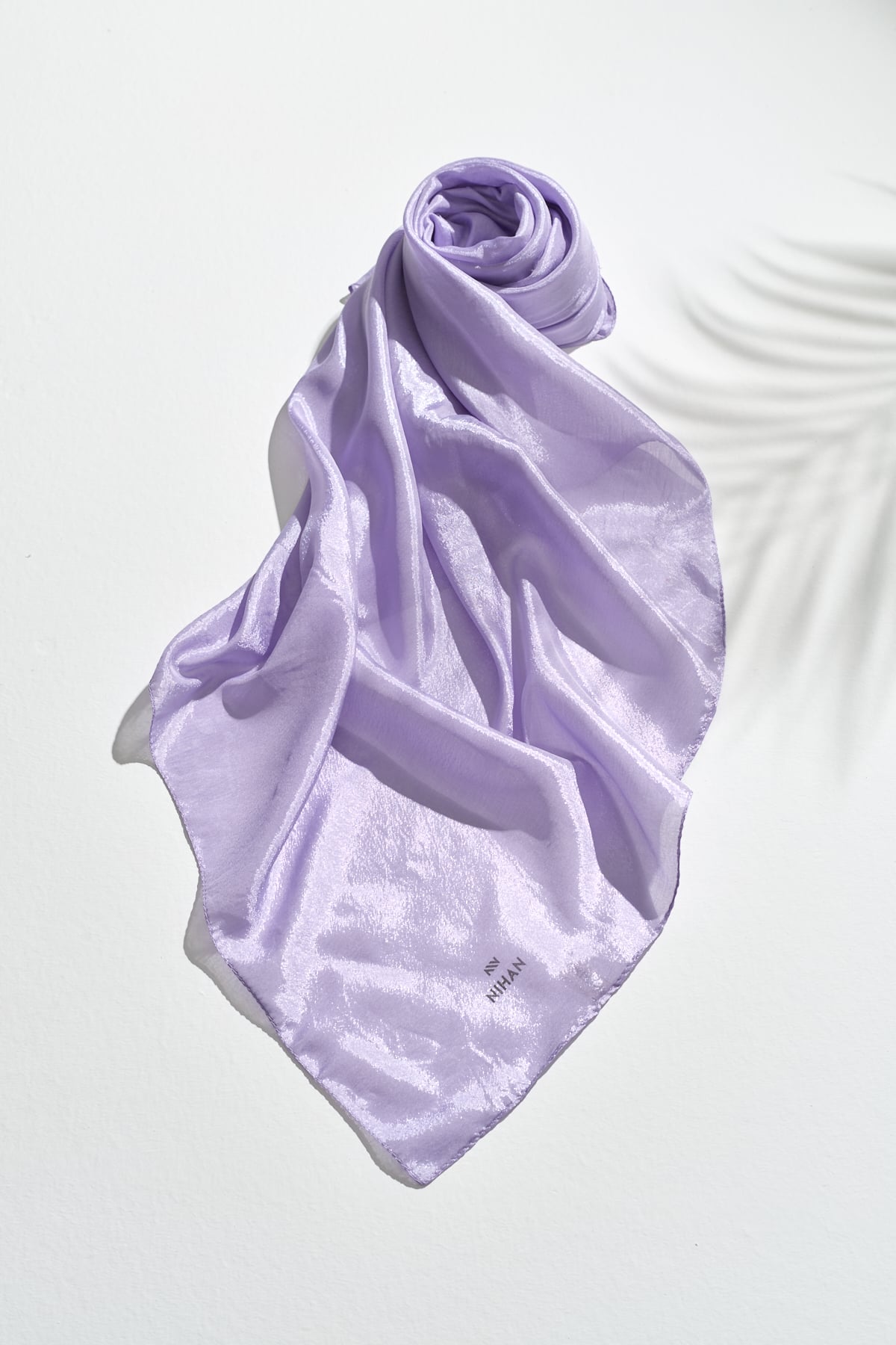 NİHAN Scarfs Nihan Düz Stil Eşarp  Lila_modest