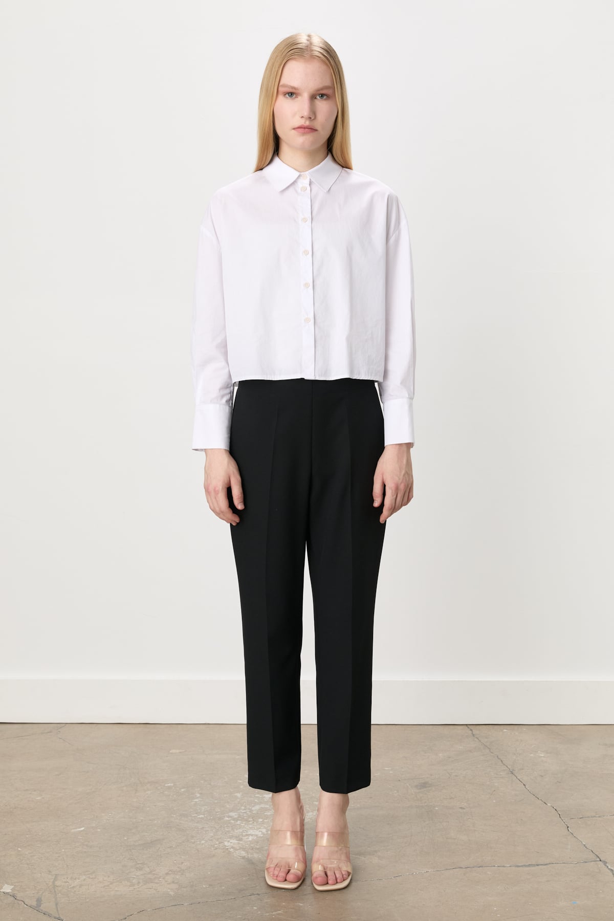 NİHAN Pants Nihan Arka Beli Lastikli Havuç Pantolon  Siyah_modest