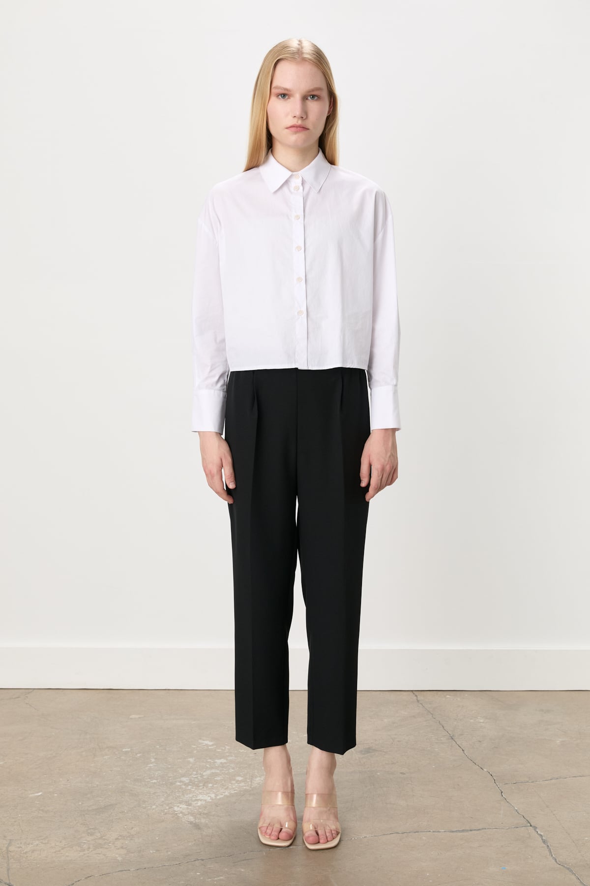 NİHAN Pants Nihan Beli Lastikli Havuç Pantolon  Siyah_modest