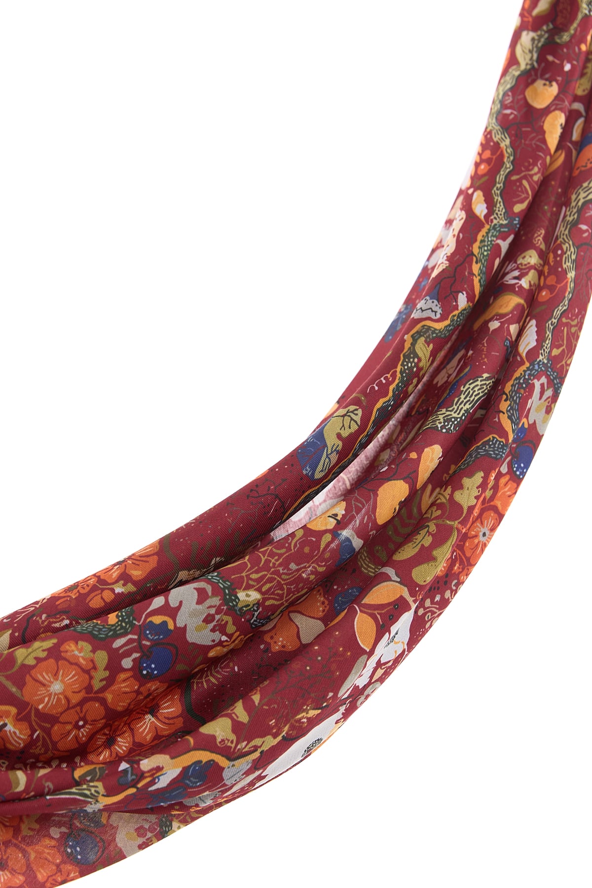 NİHAN Stil Eşarp Nihan Desenli Soft Eşarp  Bordo_modest
