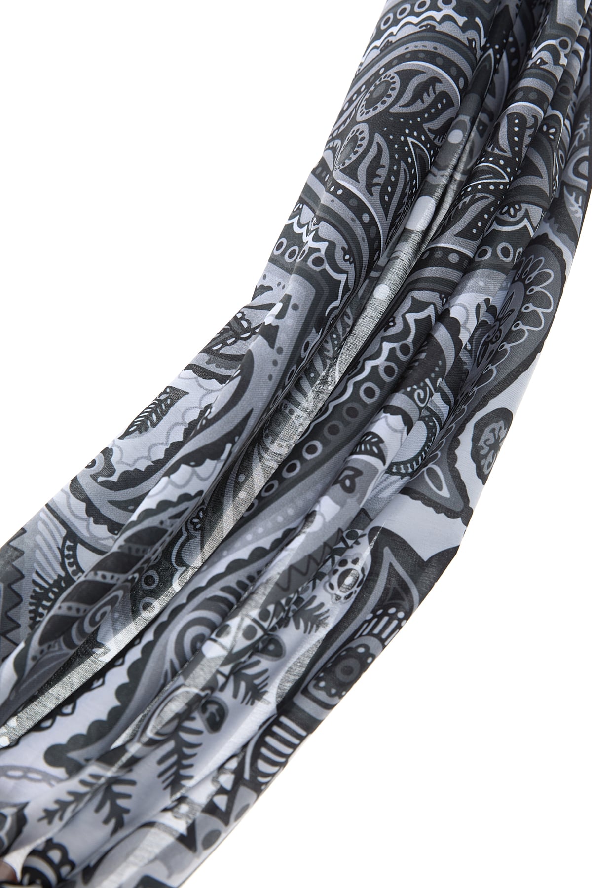 NİHAN Stil Eşarp Nihan Desenli Soft Eşarp  Ekru_modest