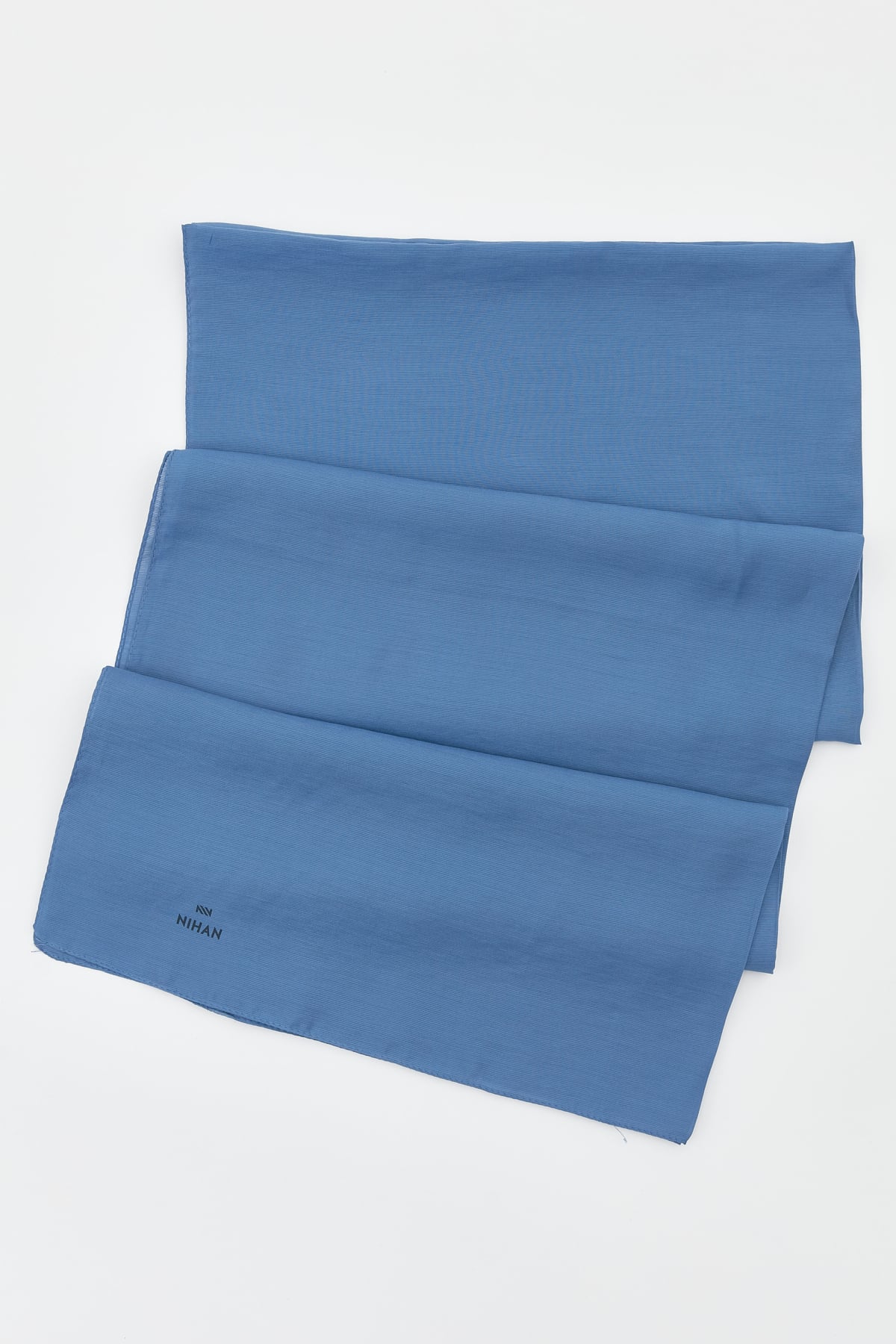NİHAN Shawl Nihan Düz Stil Şal  İndigo_modest