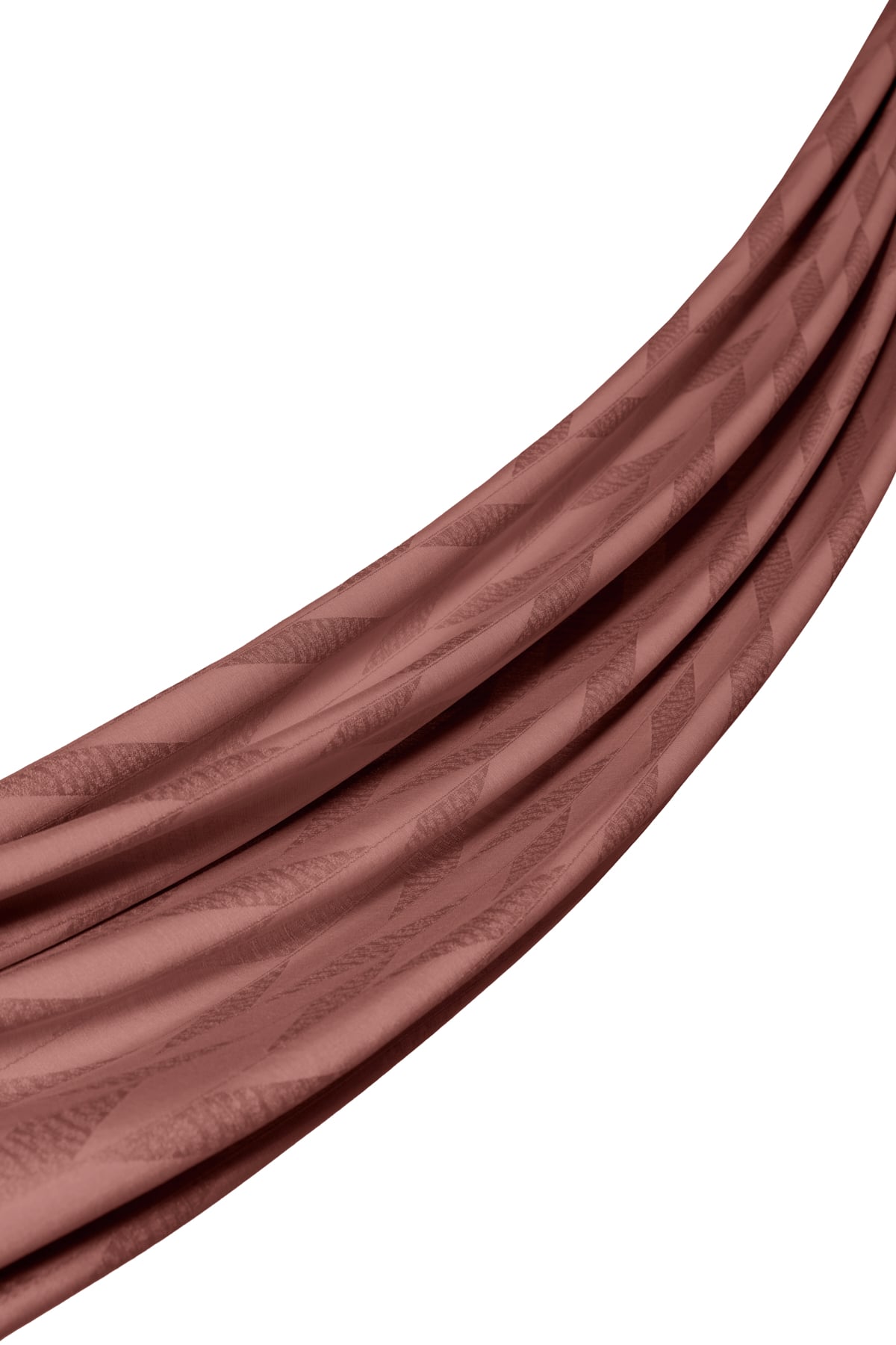 NİHAN Shawl Nihan Geometrik Desen Modal Şal  Kahve_modest