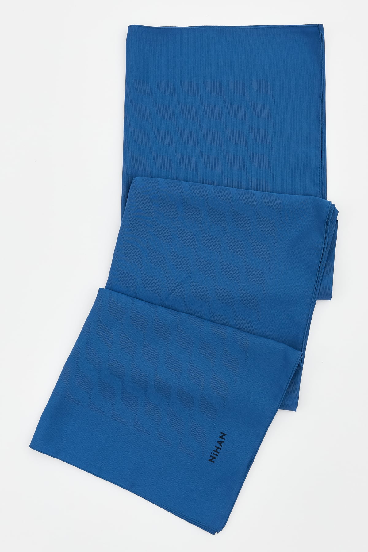 NİHAN Scarfs Nihan Jakar Desenli Eşarp  İndigo_modest