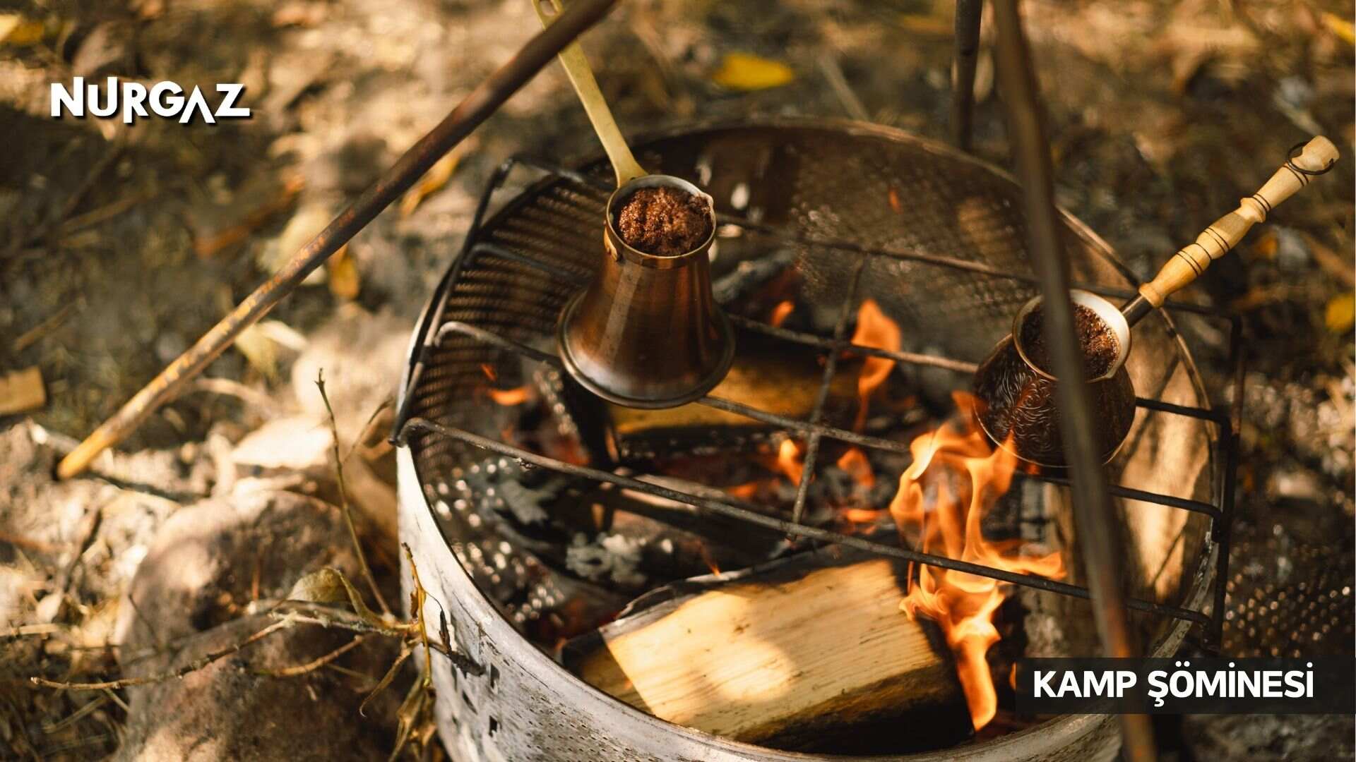 Kamp şöminesi