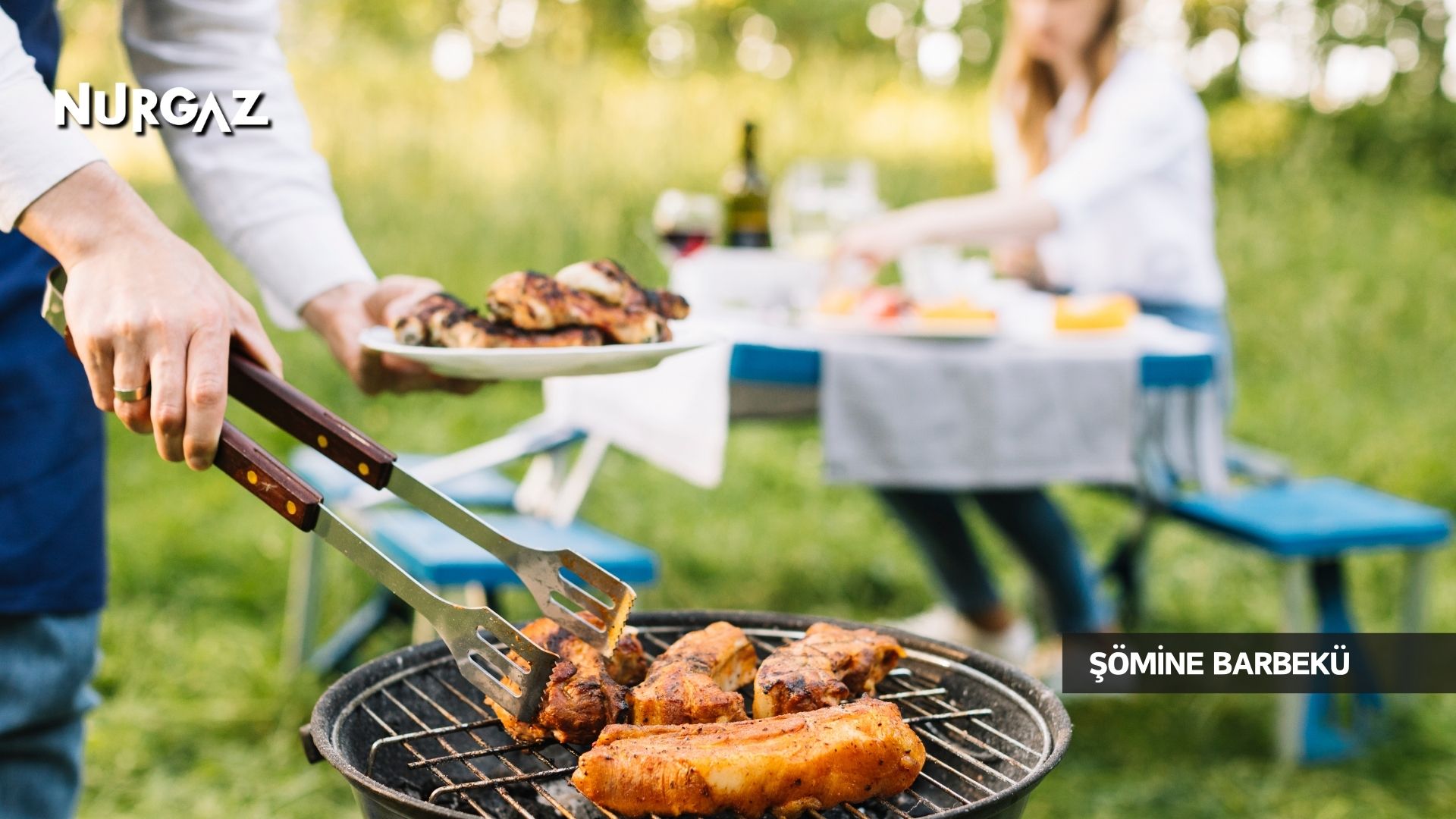 şömine barbekü
