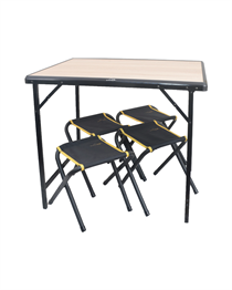 CAMPOUT KATLANIR MASA TABURE SETİ