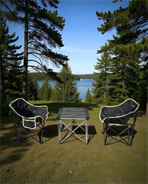 Küçük Masa + 2 Fırat Sandalye Set