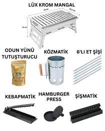 LUX KROM MANGAL PREMİUM SET