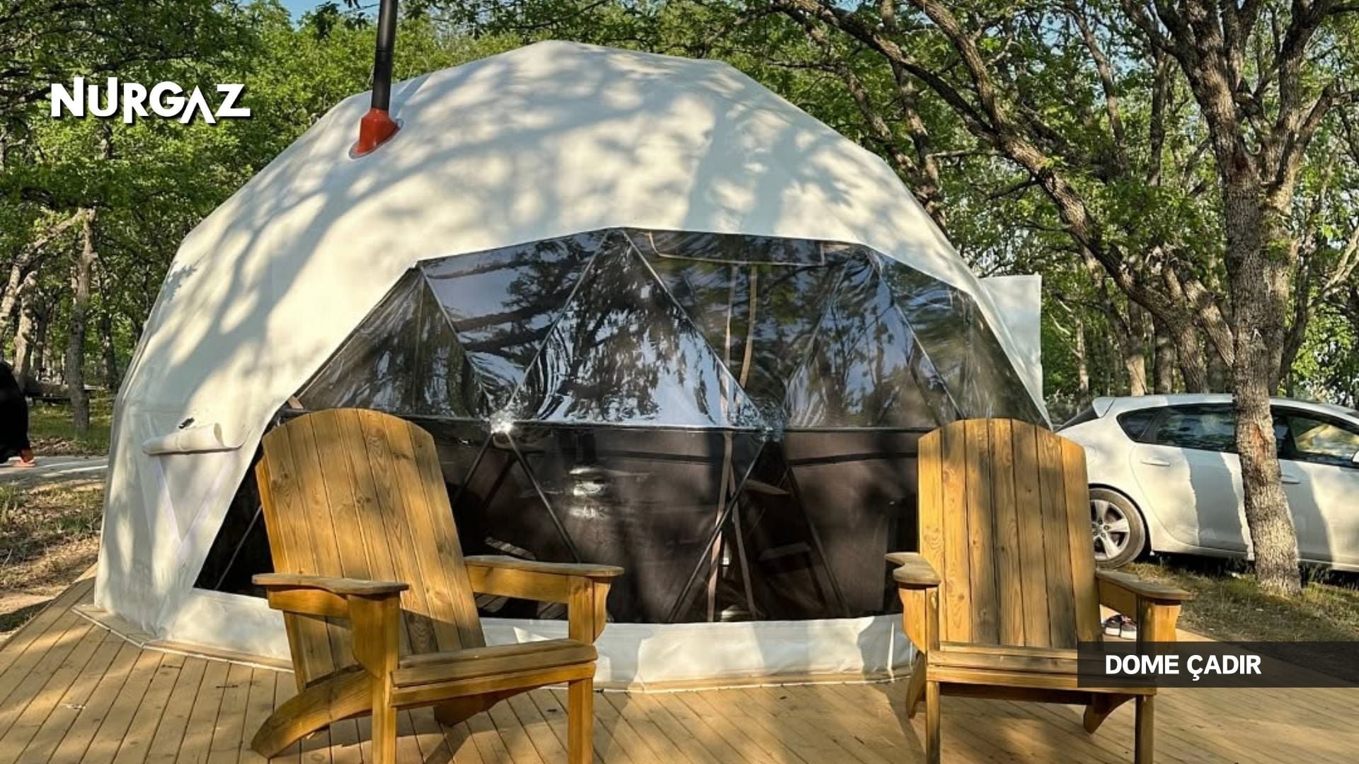 tente hussarde Roof tent TriUp / Naït Up 70s dress Sonnensegel Rechteckig 160 x Option:Pro Clear