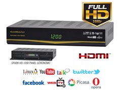 Goldmaster HD-1200 SPARK Dijital Uydu Alıcısı