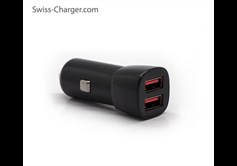Swiss-Charger  SCH-30023 Dual USB Car Charger