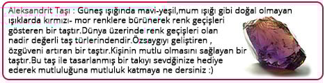 Aleksandrit taşı 