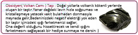 obsidyen taşı 