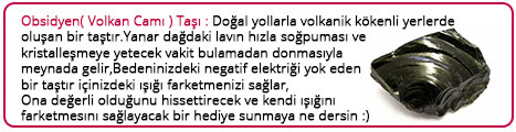 obsidyen taşı 