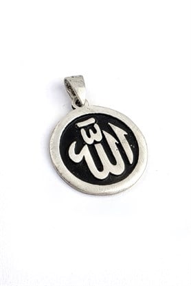 Allah Yazılı 925 Ayar Gümüş kolye ucu