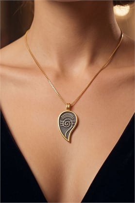 Osevia 925 ayar Gümüş Tasarım Damla kolye