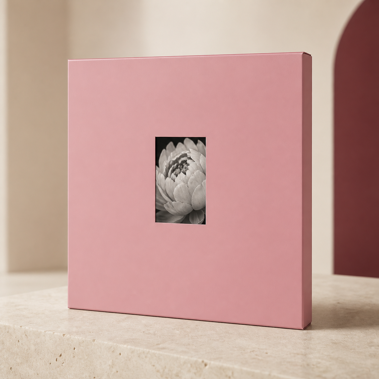 Artdeco RAL 3015 Açık Pembe Metal Fotoğraf Çerçevesi