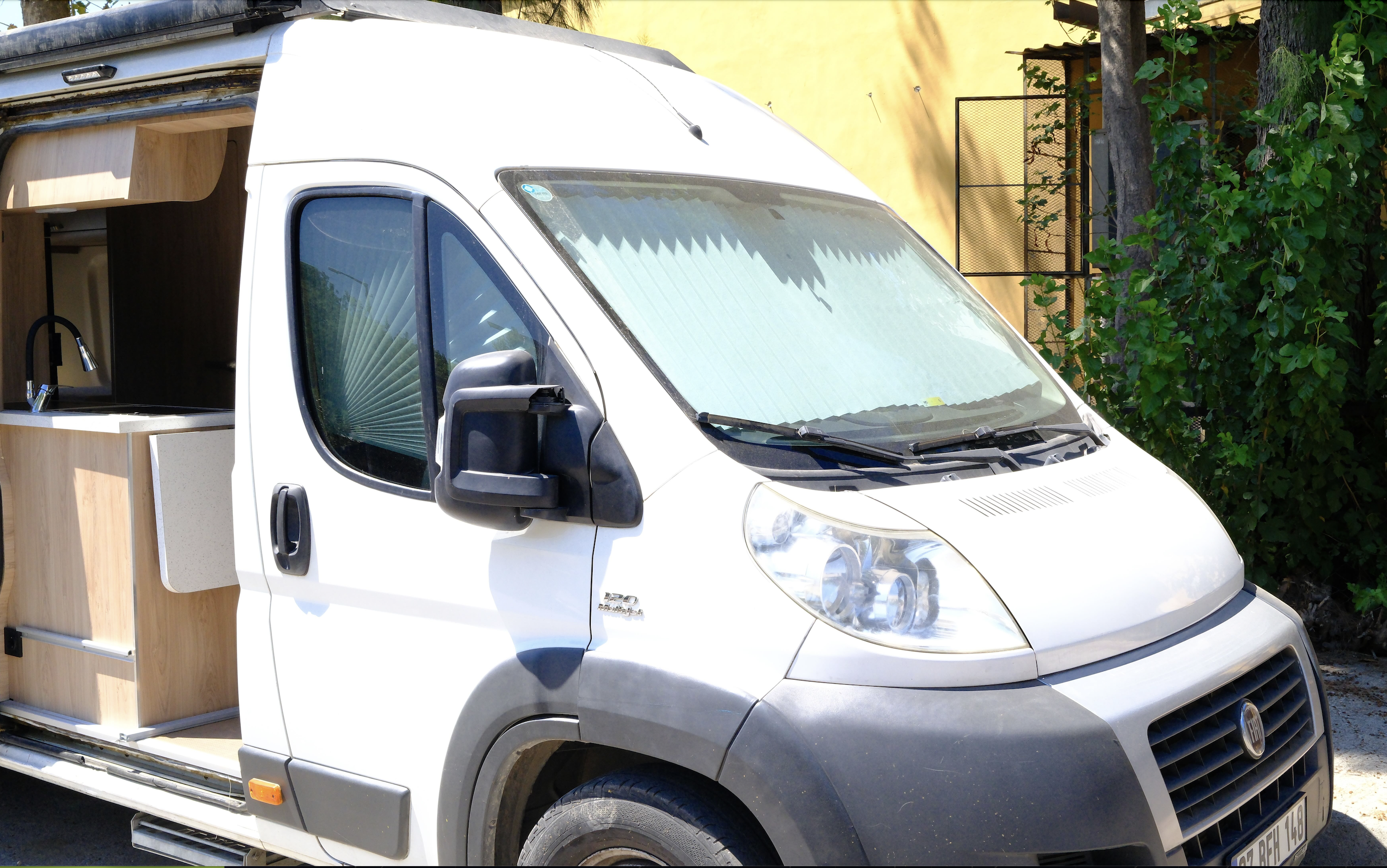 Ducato jumper Boxer Proace Movano karavan ön cam perde seti