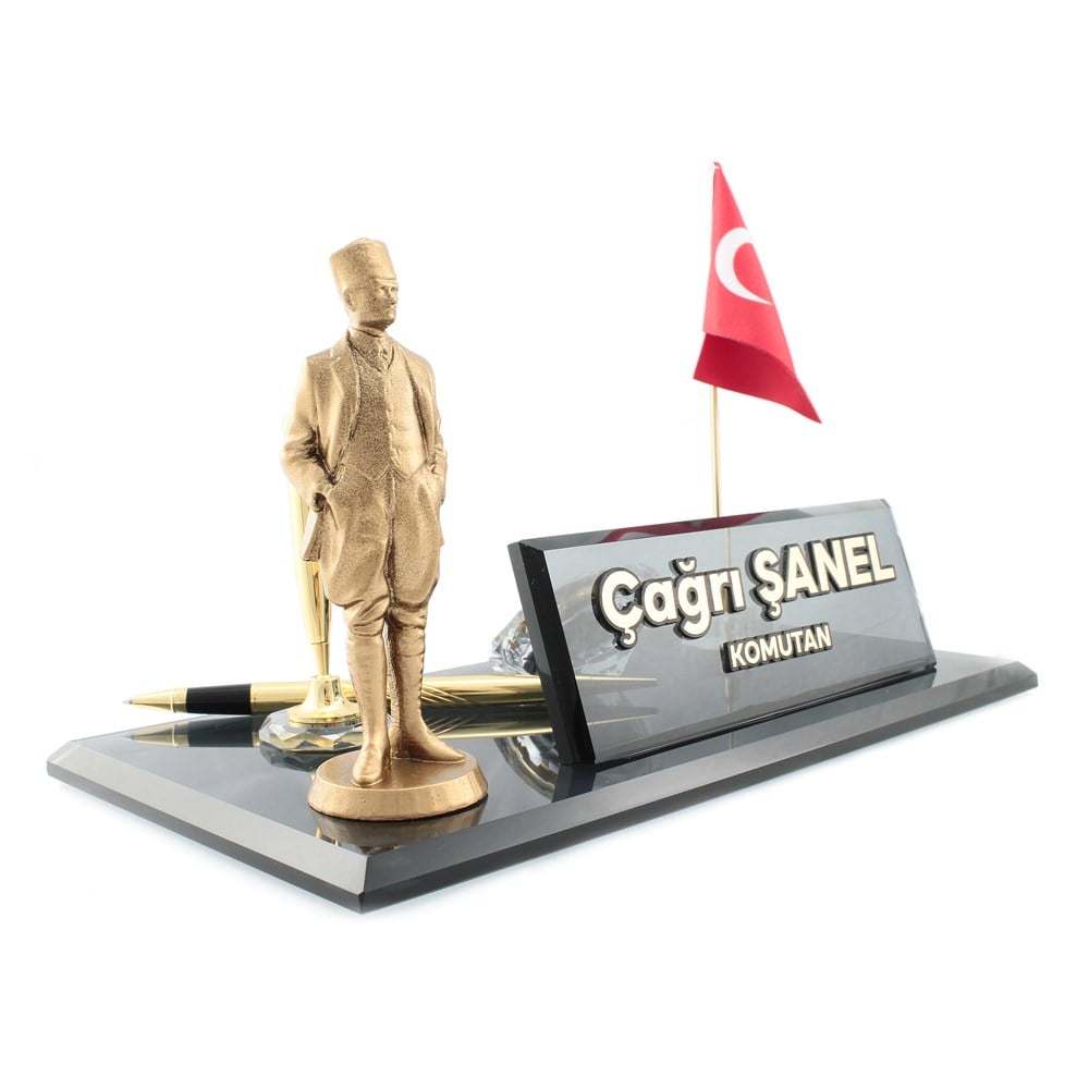 Masa İsimliği Atatürk Biblolu