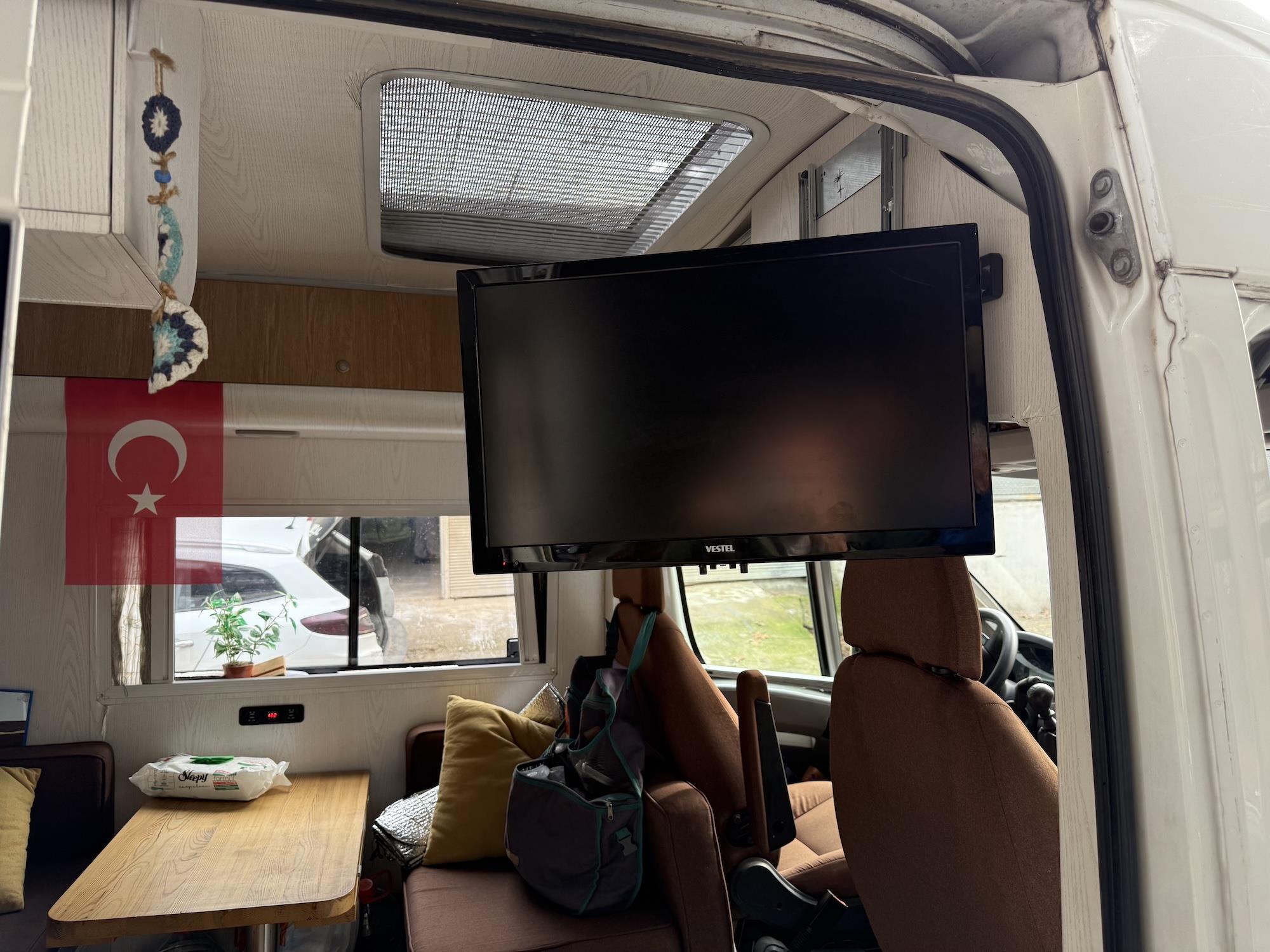 TV Tutucu Stand, Karavan, Tekne, TV Standı