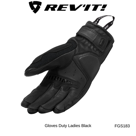 Revit Gloves Duty Ladies Black