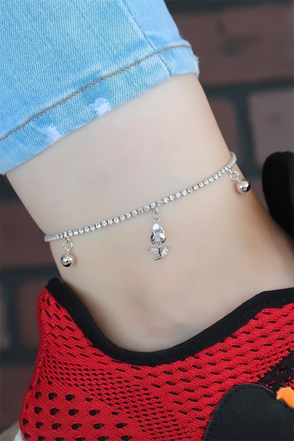  Zirkon Taşlı Silver Renk Kaplama Hal Hal