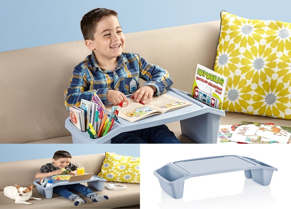 Bayev 6122 Candy Hobi Sehpası - Mavi