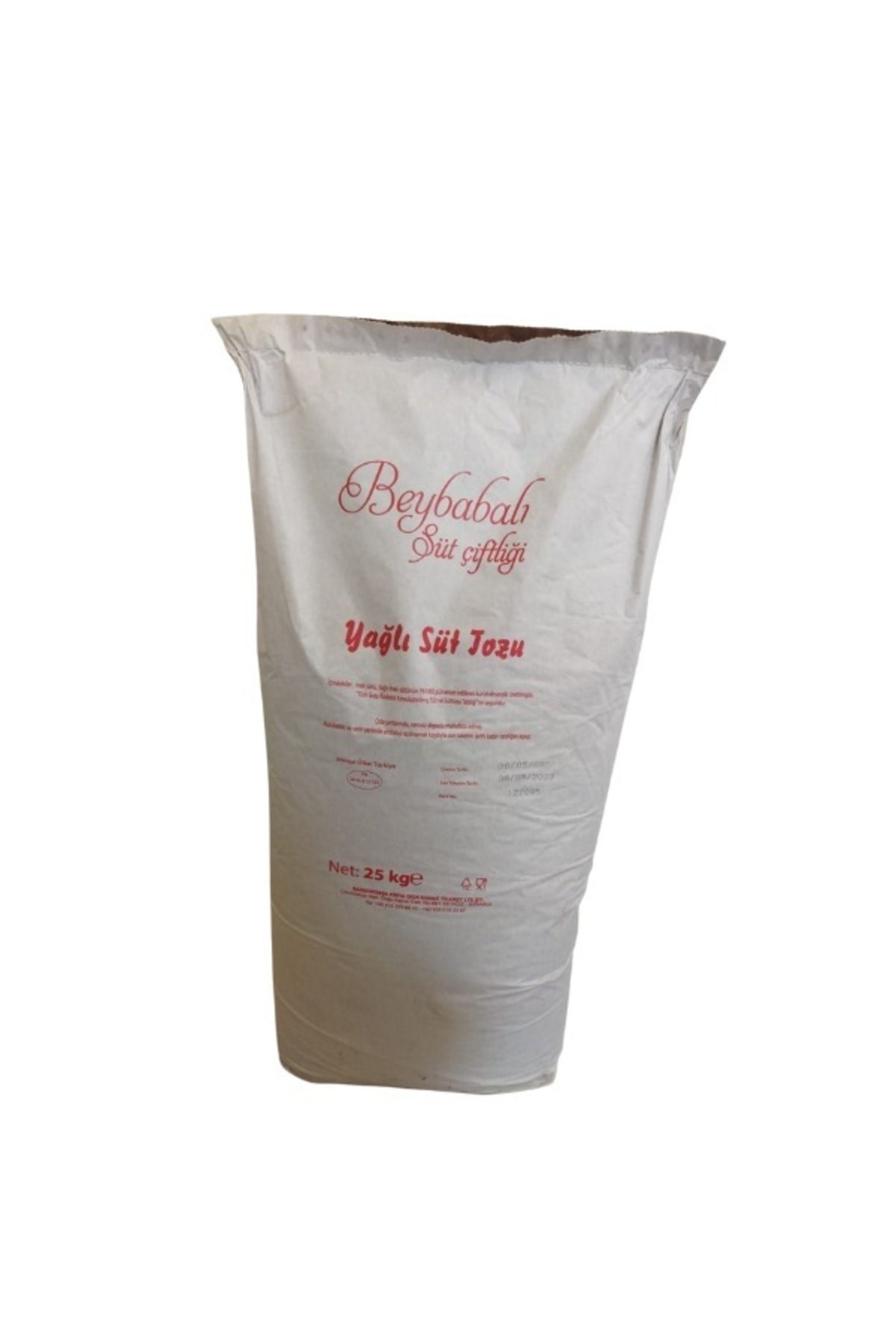 Beybabalı Yağlı Süt Tozu - 25 Kg
