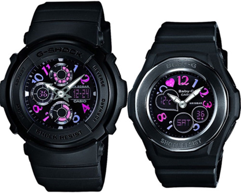 Casio LOV-11B-1BDR Erkek Ve Bayan Takım Kol Saati