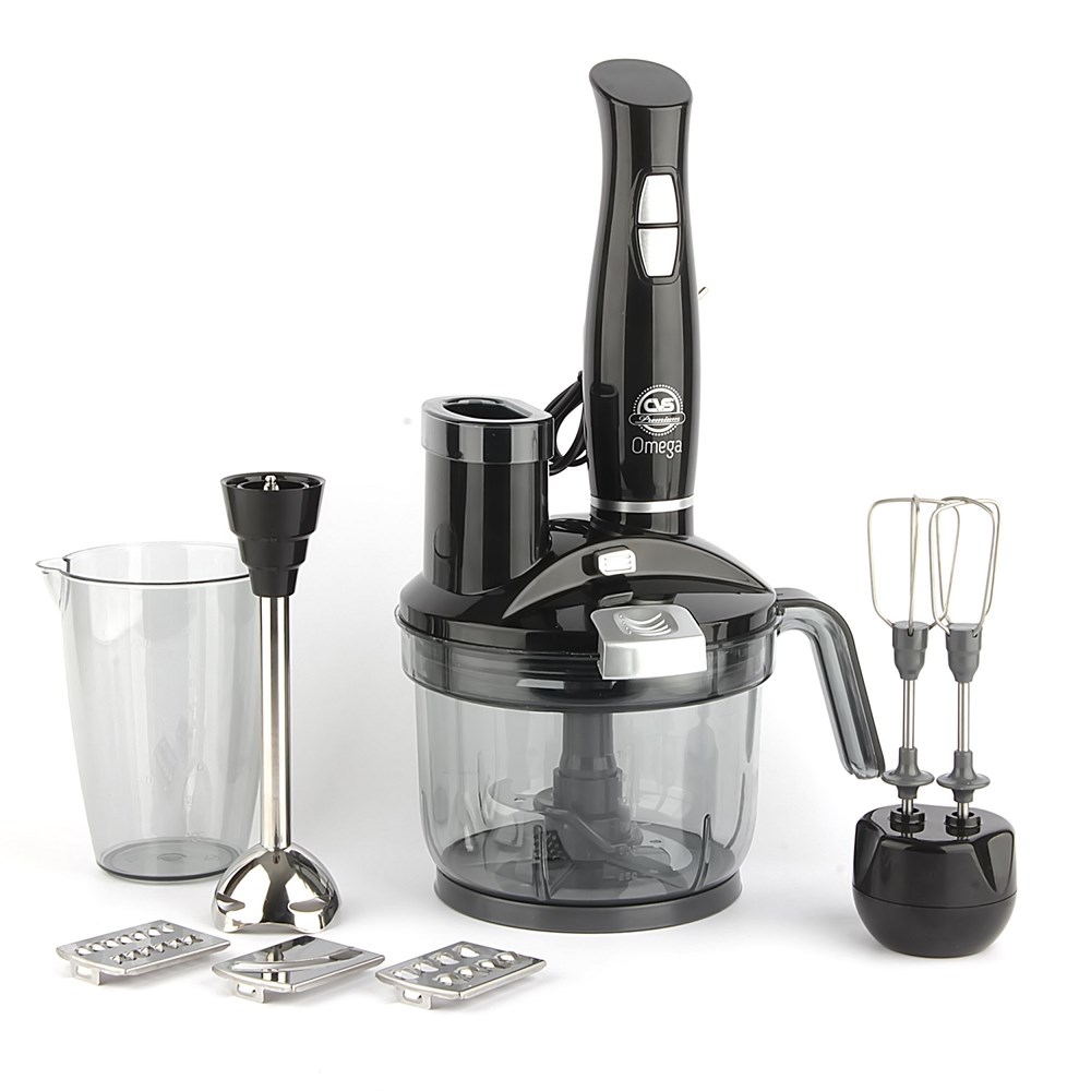 Cvs DN-1270 Omega Çok Fonksiyonlu Blender Seti- Siyah